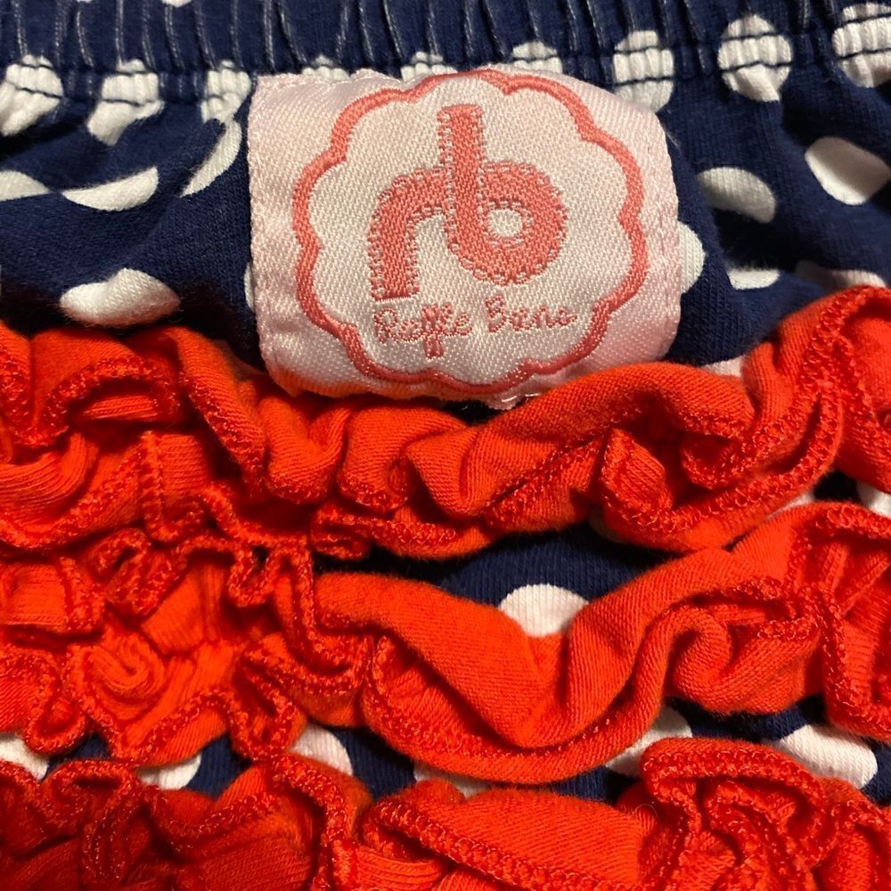 Ruffle Buns Firework One Size Diaper Cover - Picture 3 of 5